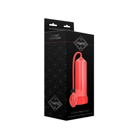 Pumped Classic Penis Pump in Red