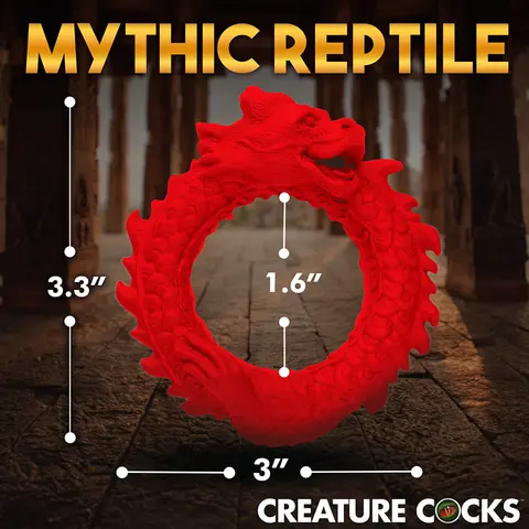 Creature Cocks Rise of the Dragon Silicone Cock Ring