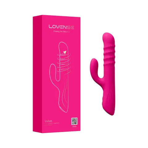 Lovense Velvo Rotating Beaded G-Spot & Clit Rabbit Vibrator