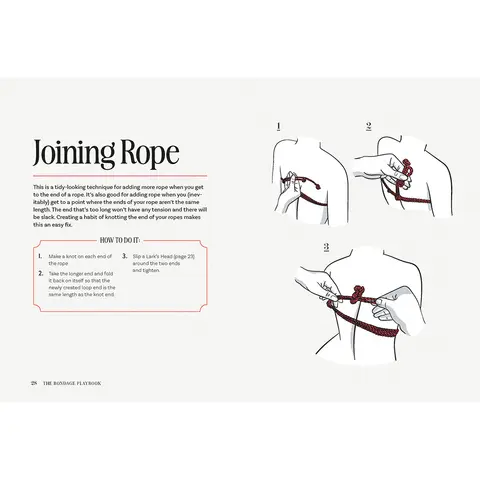 The Bondage Playbook: 31 Must-Know Knots and Ties for Bondage Beginners