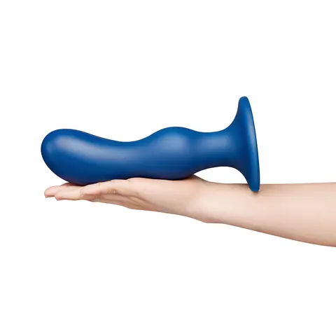 b-Vibe Milk 8.5 in. Curved Anal Trainer with Tapered Tip and Suction Cup