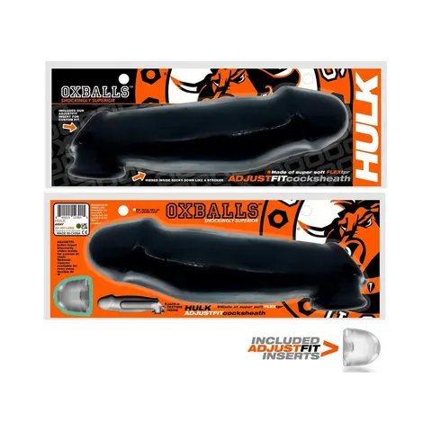 Oxballs Hulk Gargantic Cocksheath in Black