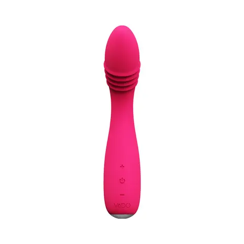 VeDO Ohni Rechargeable G-Spot Thrusting Vibe Pink