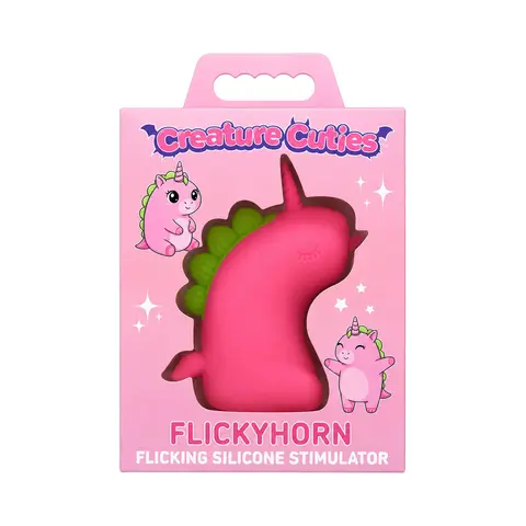 Creature Cuties Flickyhorn Flicking Silicone Stimulator