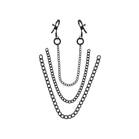 Sportsheets Signature Midnight Muse exCHAINgeable Nipple Jewelry