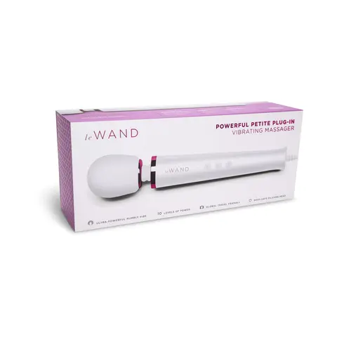 Le Wand Powerful Petite Plug-In in White