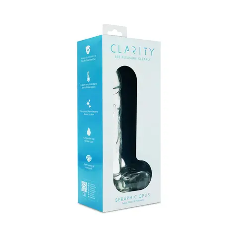 Clarity Seraphic Opus Glass Dildo