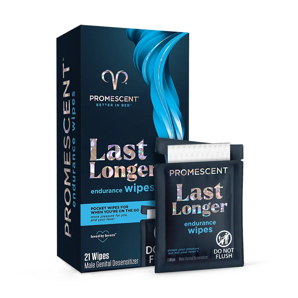 Promescent Delay Wipes 15-Pack