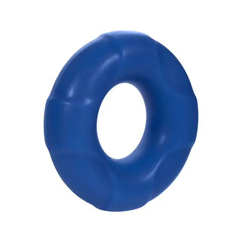 Forto F-33 Liquid Silicone Cockring Medium in Blue