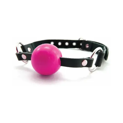 Sex Kitten Silicone Ball Gag Pink