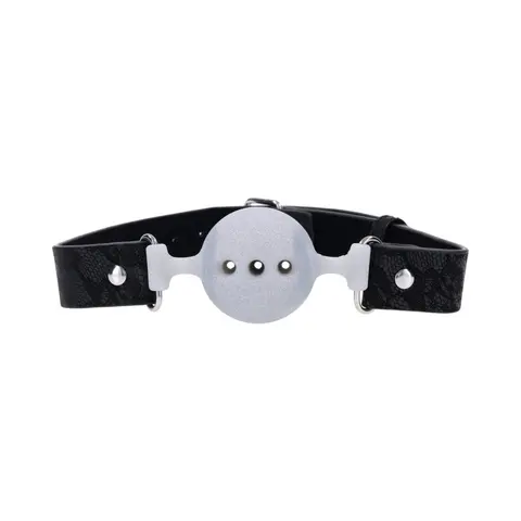 Sportsheets Sex & Mischief Lace Silicone Breathable Ball Gag
