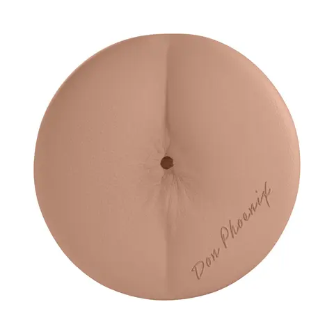 XKIN Don Phoenix Ass Vibrating + Suction Torch Masturbator Metallic Red