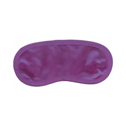 Satin Eye Mask in Purple
