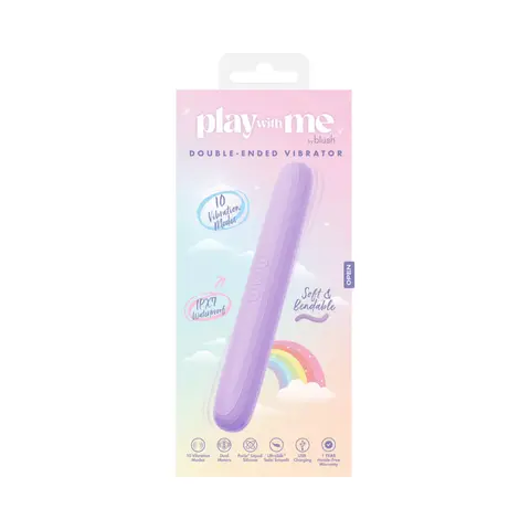 Play With Me Silicone Double Ended Vibrator