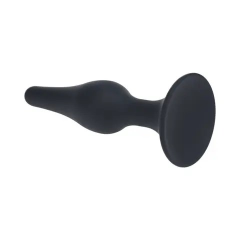 LEVELZ Slim Silicone Anal Plug XLarge in Black