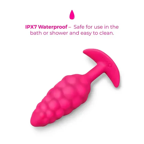 b-Vibe Bump Texture Plug Pink