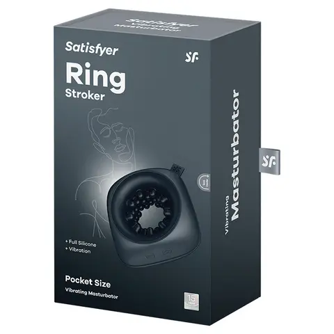 Satisfyer Ring Stroker Black