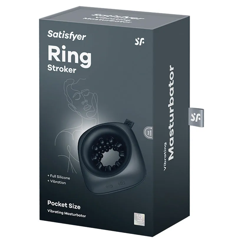 Satisfyer Ring Stroker Black