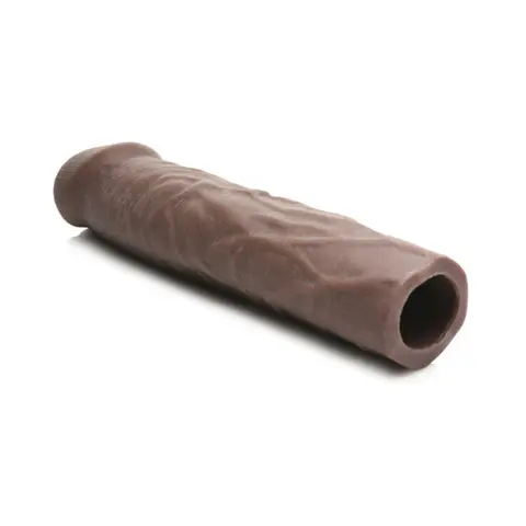 Jock Extra Long Penis Extension Sleeve 3 in. in Dark