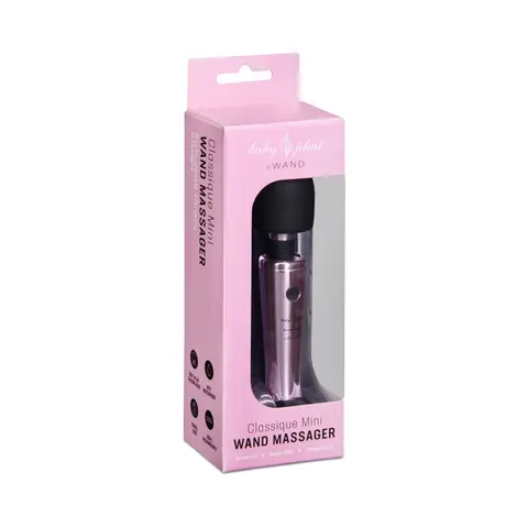 Baby Phat x Le Wand Classique Mini Rechargeable Vibrating Massager Pink