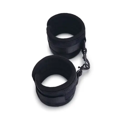 Me You Us Padded Velvet Wrist Cuffs
