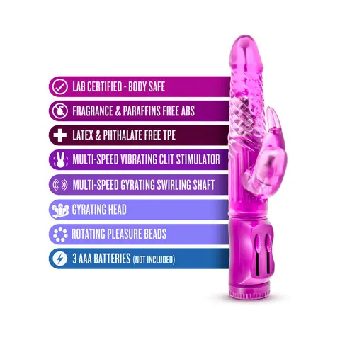 B Yours Beginner's Bunny Rabbit Vibrator in Pink