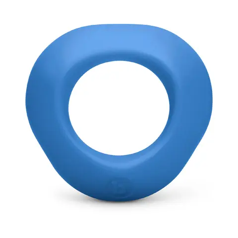 b-Vibe Flex Ring Delta Silicone C-Ring Blue