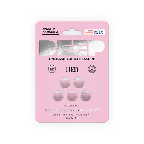 DEEP Her Chews 5/Card 2g