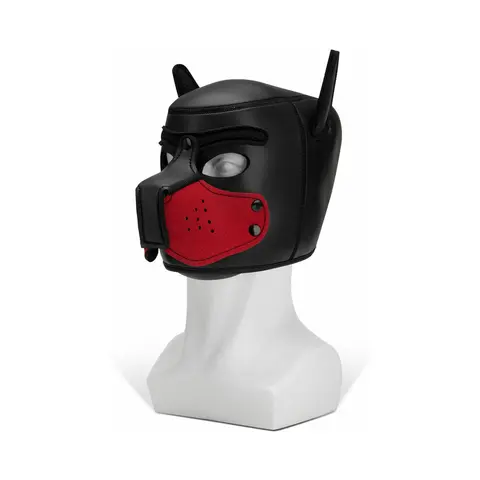 Prowler RED Puppy Muzzle in Red