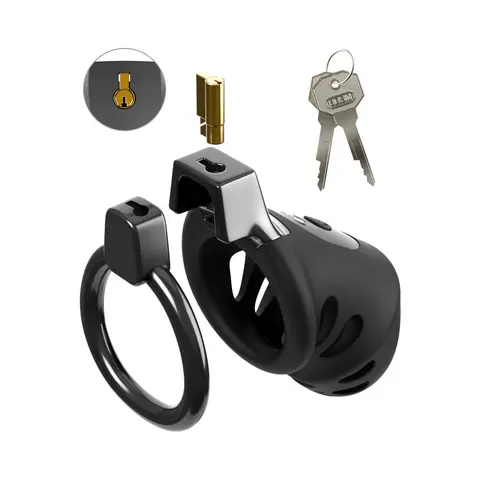 Fantasy C-Ringz ControlCore Pro Remote Vibrating Cock Blocker Black