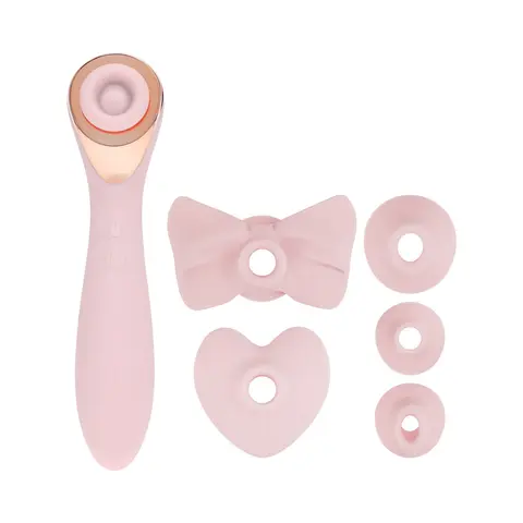 LoveLine Darling AirTapTech Rechargeable Vibrator in Pink