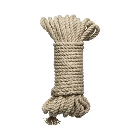Merci Bind & Tie 6mm Hemp Bondage Rope 30 ' in Natural
