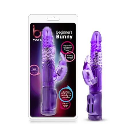 B Yours Beginner's Bunny Rabbit Vibrator in Purple