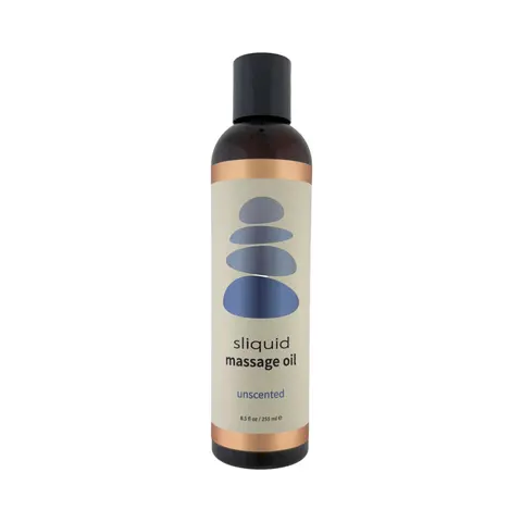 Sliquid Massage Oil Unscented 8.5 oz.