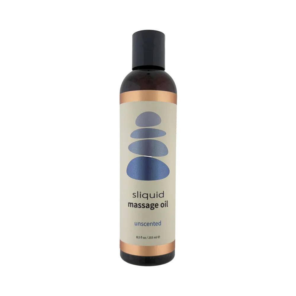 Sliquid Massage Oil Unscented 8.5 oz.