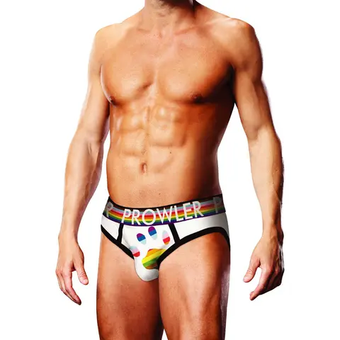 Prowler Oversized Paw Brief White M