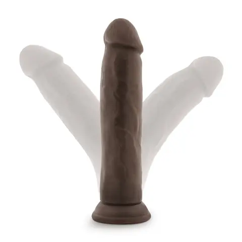 Dr. Skin Realistic 9 in. Dildo Brown