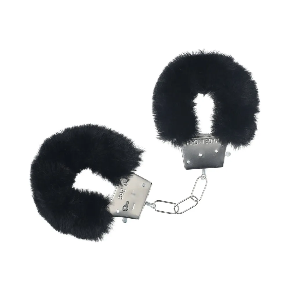 Ouch! Classic Fluffy Handcuffs in Black