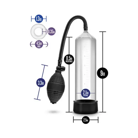 Performance VX101 Male Enhancement Pump in Clear