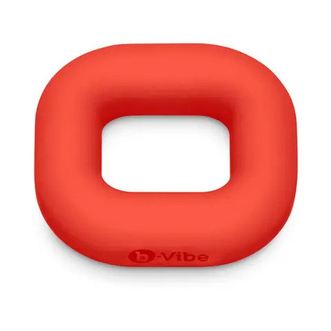 b-Vibe Flex Ring Bulk Silicone C-Ring Red
