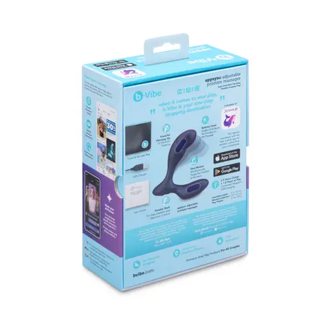 b-Vibe AppSync adjustable Prostate Massager