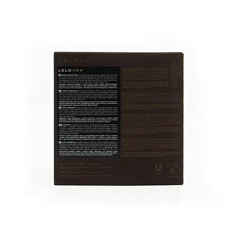 LELO HEX Respect XL Lubricated Latex Condoms 36-Pack