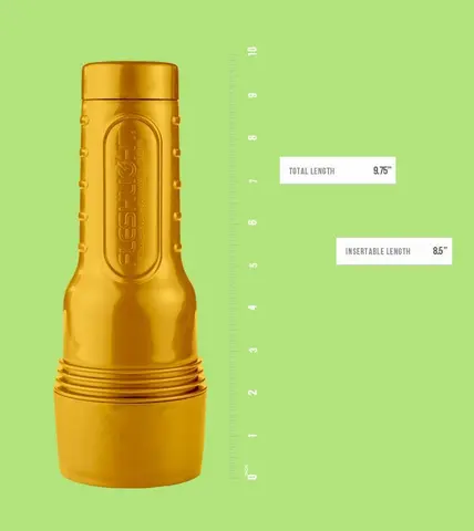 Fleshlight Case: in Gold