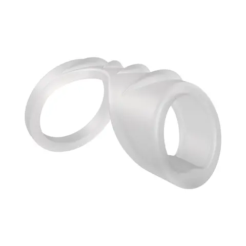 Screamin' Dragon Luck Dragon G-Spot Texture Ring Clear