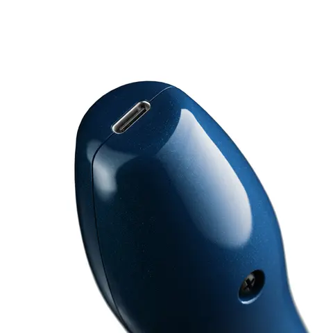 Doxy Die Cast Compact Cordless Wand in Blue