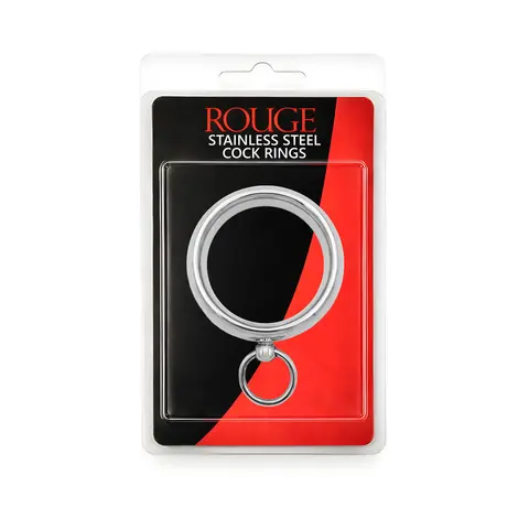 Rouge Stainless Steel Command Me Cock Ring 45mm