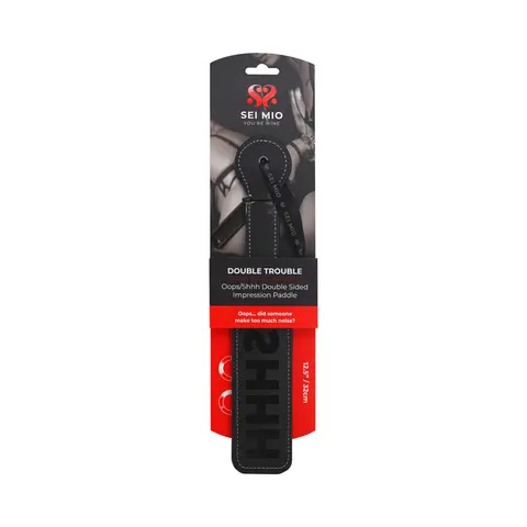 SEI MIO Double Trouble Shhh/Oops Double-Sided Paddle