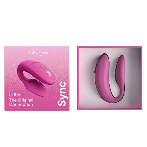 We-Vibe Sync 2 Rechargeable Remote Control Couples Vibrator Rose
