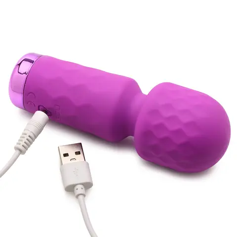 BANG! 10X Mini Silicone Wand in Purple