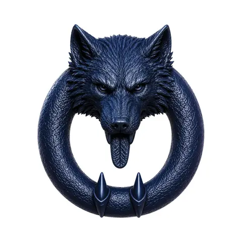 Wild Things Animal Rings Wear Wolf 10 Function Liquid Silicone